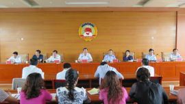 庆阳市政协举行“三严三实”专题教育党课 