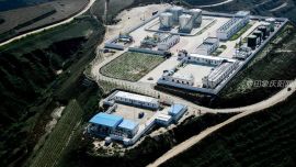 俯瞰隴東油田——攝影：周瑾成