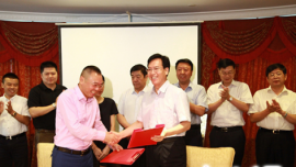 庆阳市政府与开南集团签署新一轮战略合作协议