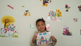 庆阳学生“手工贺卡”表心意 祝贺老师节日快乐