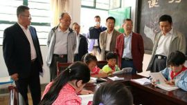 国家教育督导评估组来我市督导评估义务教育均衡发展工作