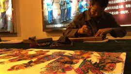 庆阳举行农耕文化节 农民展示勤劳和智慧作品（图）