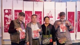 庆阳剪纸惊艳农耕文化节 作品受国外游客赞赏