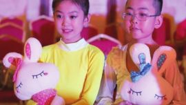 庆阳龙凤胎姐弟成为全国“最美孝心少年”(图)