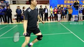 青春活力竞技场   谁羽争锋宝石花杯——庆阳市首届“宝石花杯”羽毛球邀请赛暨第四届“机关工委杯”羽毛球联赛年终总决赛组图