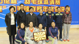 羽飞扬      纵欢悦——庆阳市首届“宝石花”杯羽毛球邀请赛曁第四届“机关工委杯”羽毛球联赛年终总决赛圆满闭幕