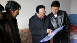 李银赴合水县调研精准扶贫工作 