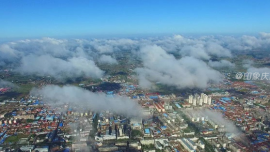 慶陽再次以美姿創(chuàng)造中國之最——最美霧都