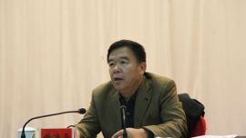 省政协副主席黄选平在西峰区宣讲党的十八届五中全会精神