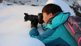 冰雪冬韻    風(fēng)情周祖陵——青年攝影師巢貞作品選