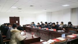 省档案局纪检组长孙小林带领考核组考核我市档案工作