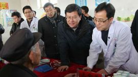 夏红民在宁县调研医改工作时强调：加大医疗扶贫力度 推进健康甘肃建设