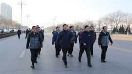 迎新年 万余人西峰街头健步行