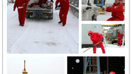 陇东油区迎风斗雪鏖战寒冬保生产
