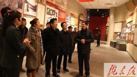 革命老区建立红色教育基地航天科普教育公益项目团队来庆阳市考察