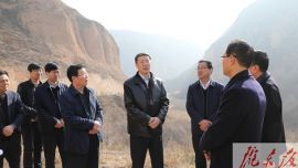 朱涛在西峰区调研海绵城市建设时强调 严把规划设计关 工程质量关 打造群众满意市民受益的精品工程