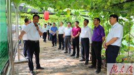 天津市红桥区党政代表团来庆阳市对接结对帮扶工作