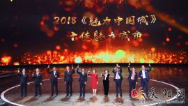 庆阳喜获2018年度《魅力中国城》十佳魅力城市