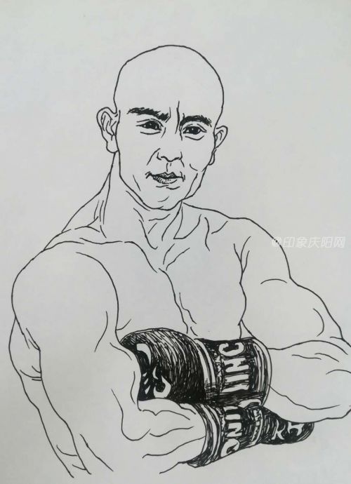 李崇信的钢笔画