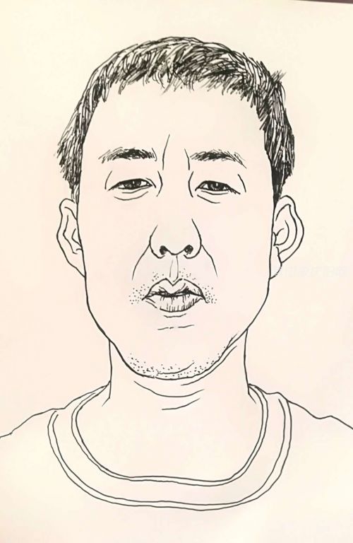 李崇信的钢笔画