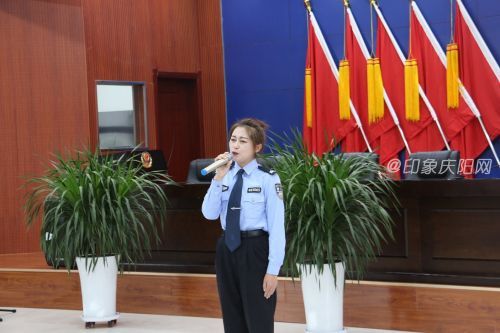 环县选手张璐在全市公安机关演讲比赛中荣获第二名