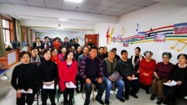 炮台巷社区民乐合唱团积极备战双节文化活动