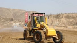 G341线环县二十里沟口至车路崾岘公路正式复工建设