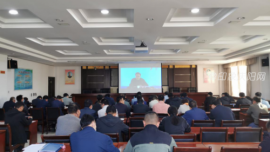 鎮(zhèn)原縣組織收看全省農(nóng)村改廁技術(shù)培訓(xùn) 暨醫(yī)療機構(gòu)“廁所革命”視頻會議