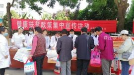 鎮(zhèn)原縣積極開展健康扶貧政策集中宣傳活動
