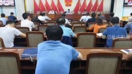 鎮(zhèn)原縣召開新冠肺炎疫情防控工作視頻會