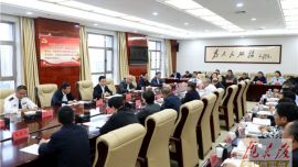 黄泽元在市委政法委干部职工大会上强调 忠实履行职责使命 锻造锤炼政法铁军 为庆阳各项事业发展提供安全环境和法治保障