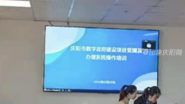 加強(qiáng)數(shù)字政府建設(shè)項(xiàng)目培訓(xùn)  提高為民服務(wù)質(zhì)量