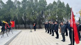 鎮(zhèn)原縣民政局機(jī)關(guān)支部開展 “緬懷革命先烈 傳承紅色基因”主題黨日活動(dòng)