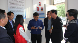 省民政廳評估組來我縣開展社工站中期評估抽查工作