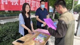 鎮(zhèn)原縣民政局開展第十一個全國救助管理機構開放日宣傳活動