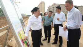 周继军在调研西峰城区重点项目规划和用地保障工作时强调 加强总体规划 集约高效用地 全面提升城市品质和发展水平