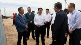 全市新能源项目建设暨陇电入鲁工程现场推进会议在环县召开