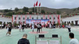 中国化学工程集团在环县赵洼村举办“文明乡风”系列文体活动