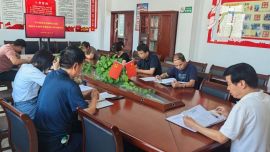 鎮(zhèn)原縣供銷聯社黨組專題學習研討貫徹省社會議精神