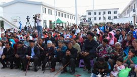 罗山川乡第四届农民运动会暨物资交流大会圆满闭幕