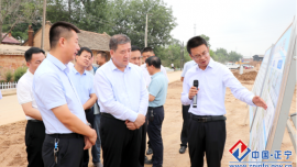 華池縣黨政考察團(tuán)來正寧縣考察調(diào)研小城鎮(zhèn)建設(shè)工作