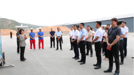 正寧縣黨政考察團赴市內(nèi)各縣區(qū)考察學(xué)習(xí)交流