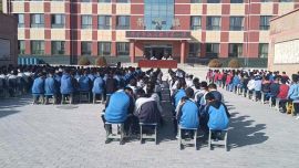 环县毛井镇开展“开学第一课 普法进校园”活动