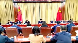 鎮(zhèn)原縣委常委會(huì)、縣人大常委會(huì)、縣政府、縣政協(xié)班子學(xué)習(xí)貫徹習(xí)近平新時(shí)代中國(guó)特色社會(huì)主義思想主題教育讀書班結(jié)業(yè)