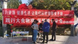 节约资源 珍惜粮食——庆城县自然资源局开展全国粮食日宣传活动