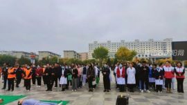 白金10分钟 “救”在一瞬间——环县举办第十四届“急救白金十分钟 全国自救互救日”公益宣传活动