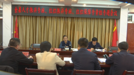 鎮(zhèn)原縣人才振興專(zhuān)班、組織振興專(zhuān)班、組織保障專(zhuān)責(zé)組專(zhuān)題會(huì)議召開(kāi)