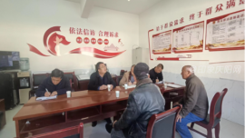 环县：董海龙赴合道镇坐班接访