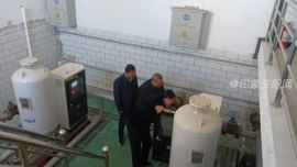 西峰區(qū)水利建設(shè)管理站全力保障冬季供水安全