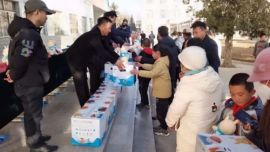 西峰區(qū)新聯(lián)會(huì)攜手慶陽(yáng)市匯澤社會(huì)工作服務(wù)中心開展“獻(xiàn)愛心結(jié)對(duì)幫扶”活動(dòng)